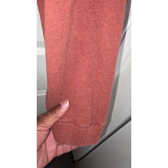 Tommy Bahama Mens Knit Sweater Rust & Burgundy Cotton Blend Size L - Picture 6 of 6